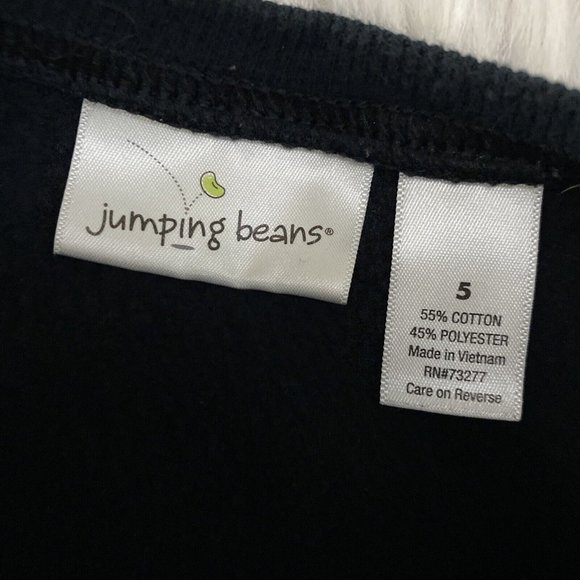 Jumping Beans girls sparkle cheetah print DANCE sweater size 5 - Picture 3 of 7